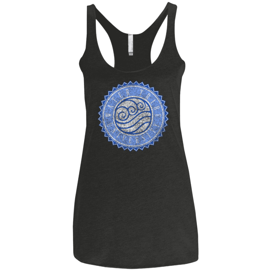 T-Shirts Vintage Black / X-Small Water tribe university Women's Triblend Racerback Tank