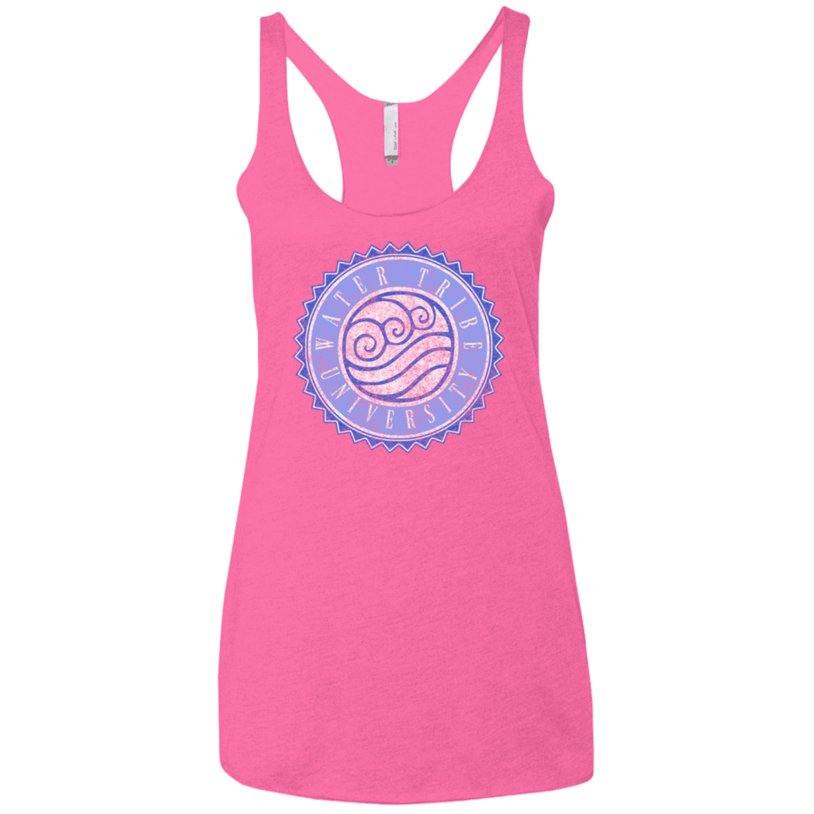 T-Shirts Vintage Pink / X-Small Water tribe university Women's Triblend Racerback Tank