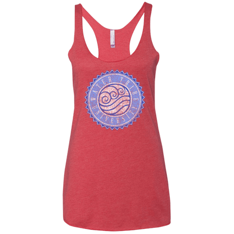 T-Shirts Vintage Red / X-Small Water tribe university Women's Triblend Racerback Tank
