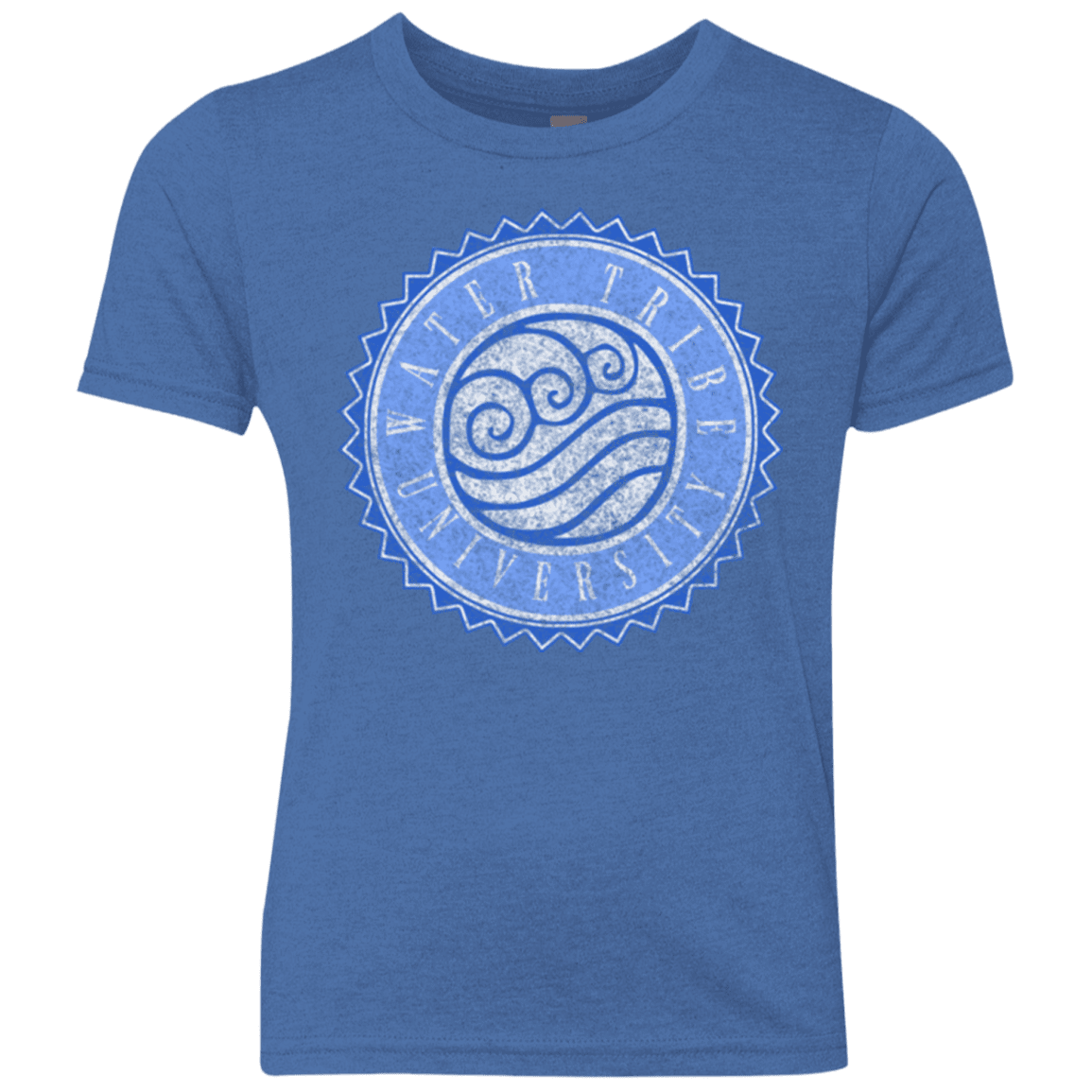 T-Shirts Vintage Royal / YXS Water tribe university Youth Triblend T-Shirt