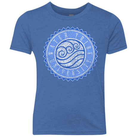 T-Shirts Vintage Royal / YXS Water tribe university Youth Triblend T-Shirt