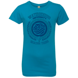 T-Shirts Turquoise / YXS Waterbending University Girls Premium T-Shirt