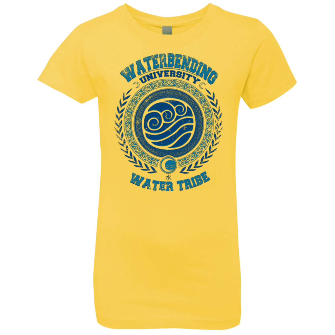 T-Shirts Vibrant Yellow / YXS Waterbending University Girls Premium T-Shirt