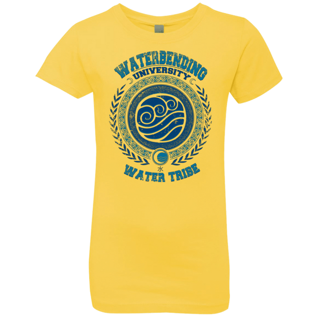 T-Shirts Vibrant Yellow / YXS Waterbending University Girls Premium T-Shirt