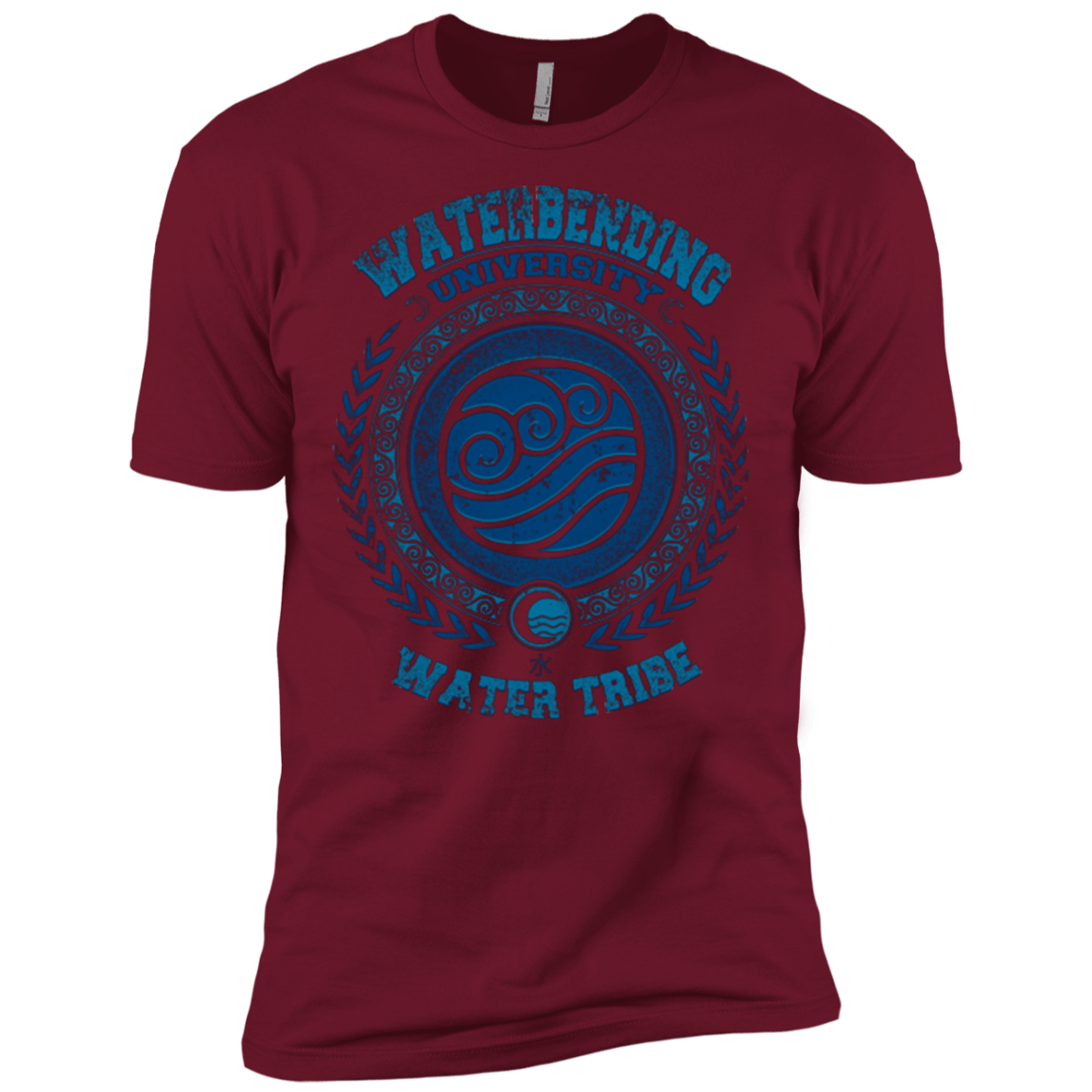 T-Shirts Cardinal / X-Small Waterbending University Men's Premium T-Shirt