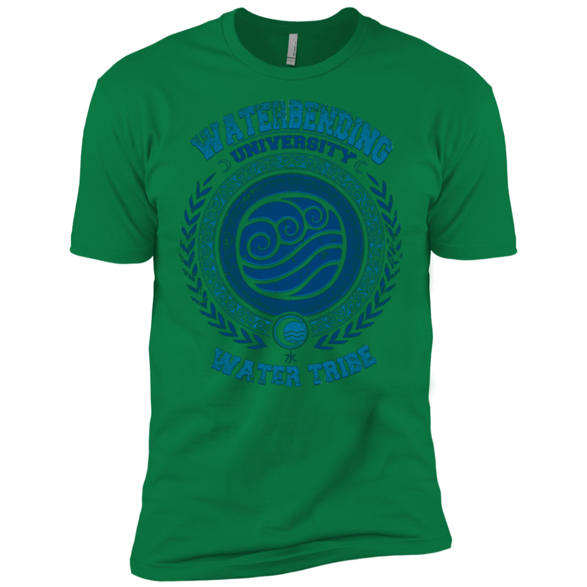 T-Shirts Kelly Green / X-Small Waterbending University Men's Premium T-Shirt