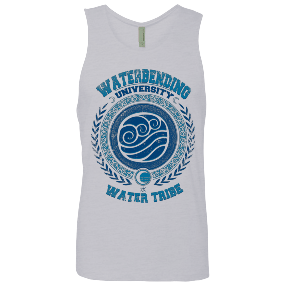 T-Shirts Heather Grey / Small Waterbending University Men's Premium Tank Top