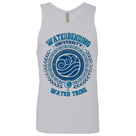 T-Shirts Heather Grey / Small Waterbending University Men's Premium Tank Top