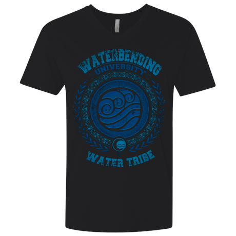 T-Shirts Black / X-Small Waterbending University Men's Premium V-Neck