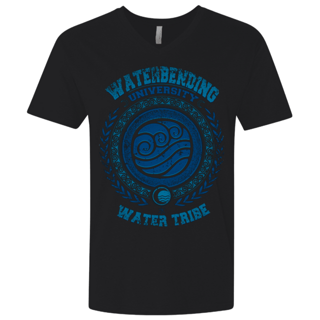 T-Shirts Black / X-Small Waterbending University Men's Premium V-Neck