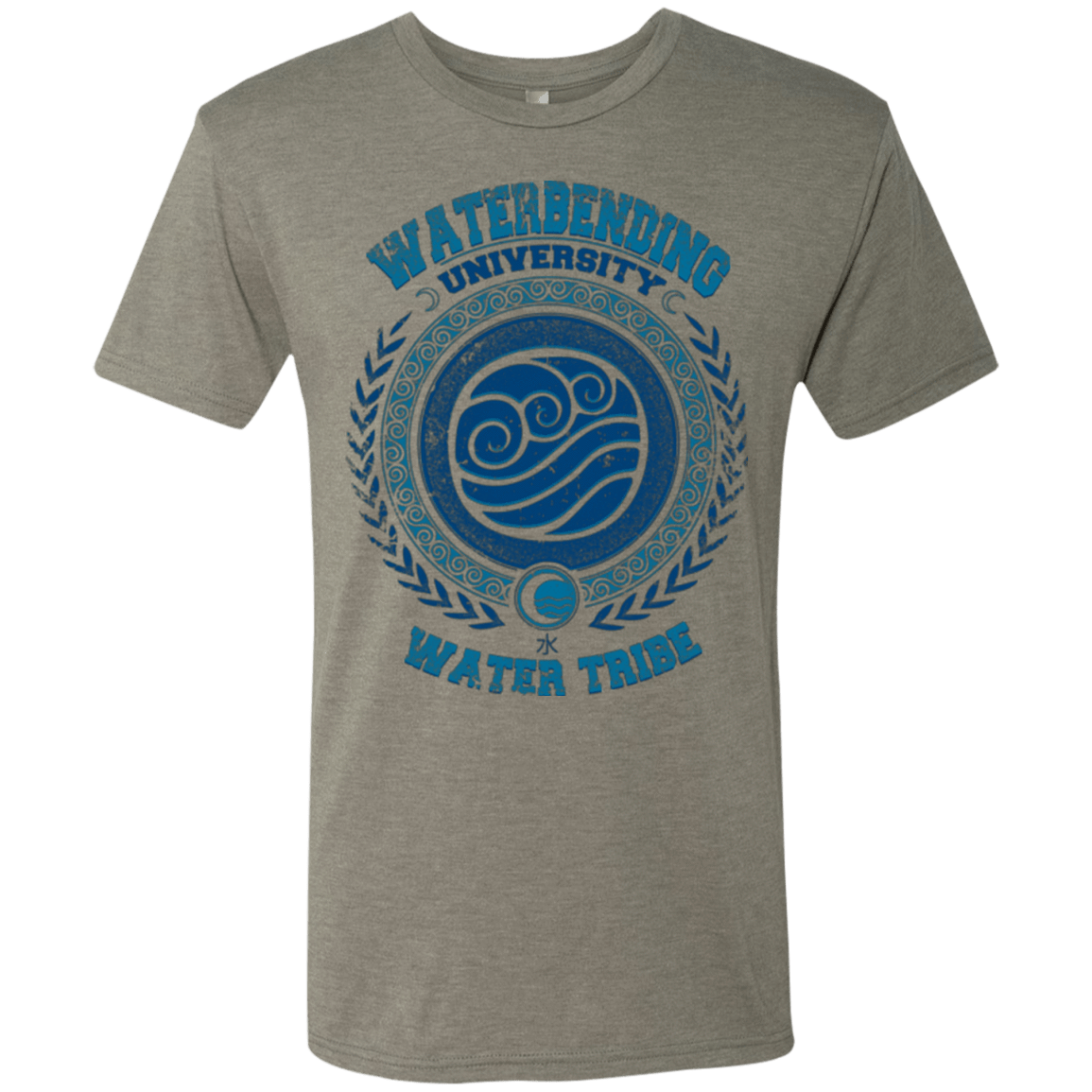 T-Shirts Venetian Grey / Small Waterbending University Men's Triblend T-Shirt