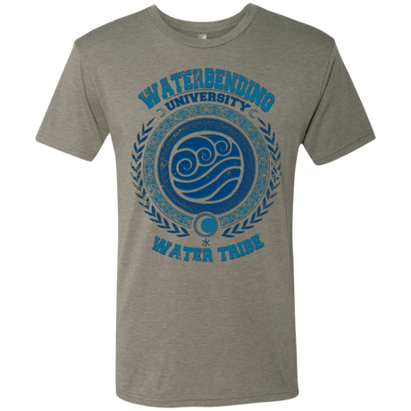 T-Shirts Venetian Grey / Small Waterbending University Men's Triblend T-Shirt