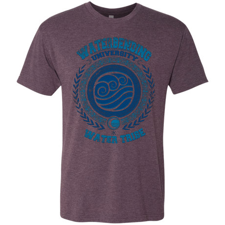 T-Shirts Vintage Purple / Small Waterbending University Men's Triblend T-Shirt