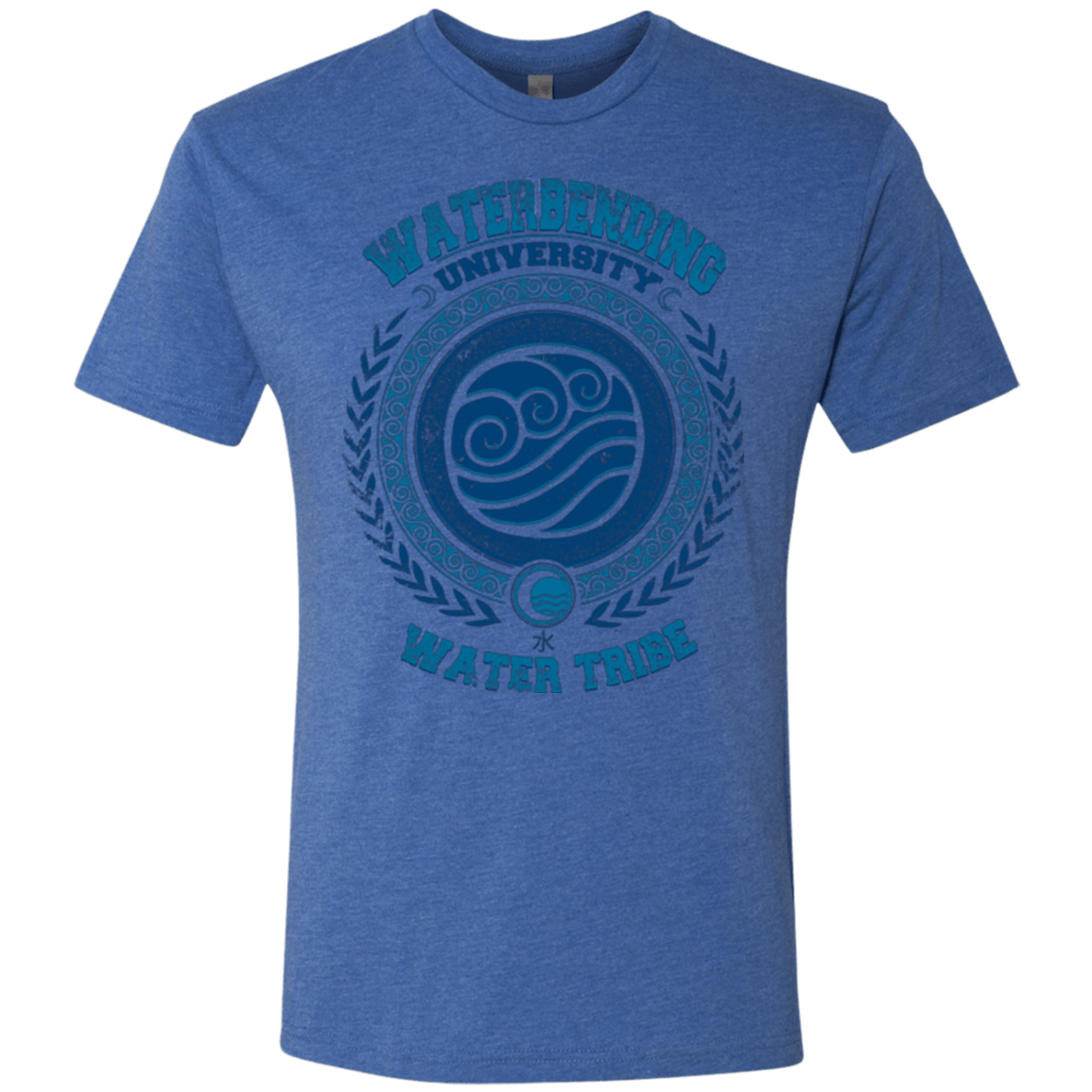 T-Shirts Vintage Royal / Small Waterbending University Men's Triblend T-Shirt