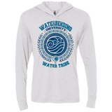 T-Shirts Heather White / X-Small Waterbending University Triblend Long Sleeve Hoodie Tee