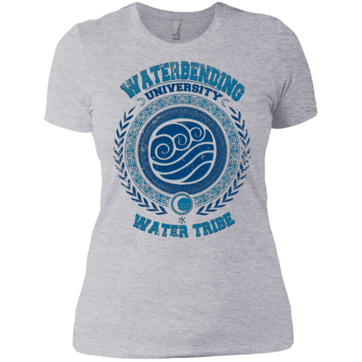 T-Shirts Heather Grey / X-Small Waterbending University Women's Premium T-Shirt