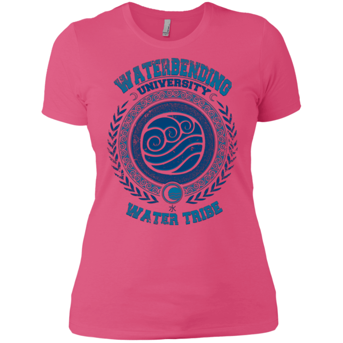 T-Shirts Hot Pink / X-Small Waterbending University Women's Premium T-Shirt