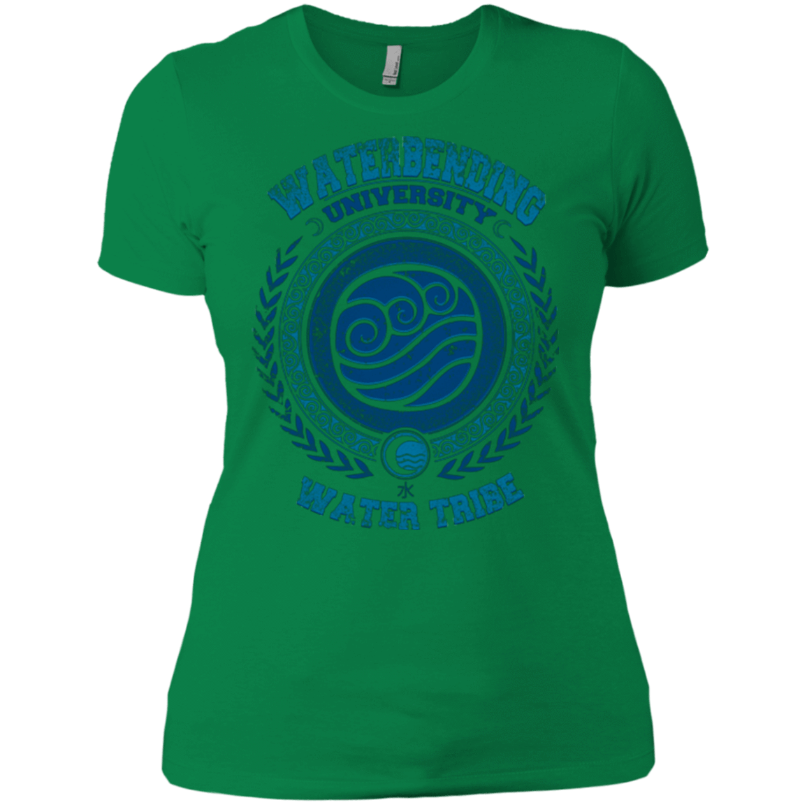 T-Shirts Kelly Green / X-Small Waterbending University Women's Premium T-Shirt