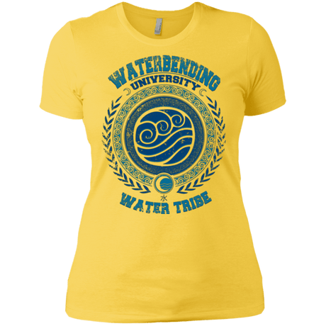 T-Shirts Vibrant Yellow / X-Small Waterbending University Women's Premium T-Shirt