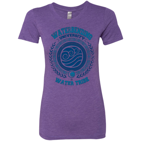 T-Shirts Purple Rush / Small Waterbending University Women's Triblend T-Shirt