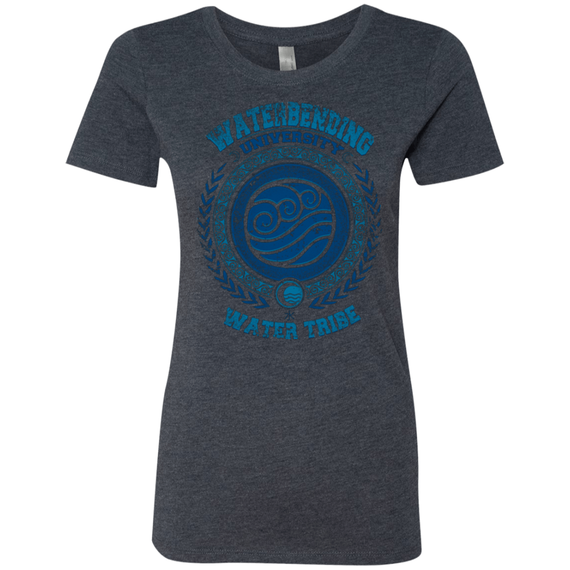 T-Shirts Vintage Navy / Small Waterbending University Women's Triblend T-Shirt