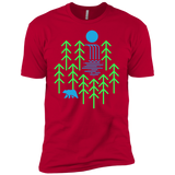 Waterfall Lake Boys Premium T-Shirt