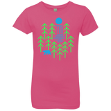 T-Shirts Hot Pink / YXS Waterfall Lake Girls Premium T-Shirt