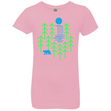 T-Shirts Light Pink / YXS Waterfall Lake Girls Premium T-Shirt