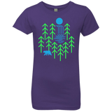 T-Shirts Purple Rush / YXS Waterfall Lake Girls Premium T-Shirt