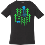 T-Shirts Black / 6 Months Waterfall Lake Infant Premium T-Shirt
