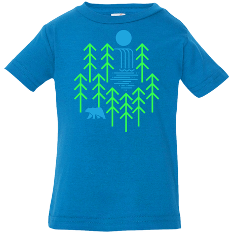T-Shirts Cobalt / 6 Months Waterfall Lake Infant Premium T-Shirt