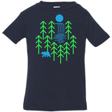 T-Shirts Navy / 6 Months Waterfall Lake Infant Premium T-Shirt