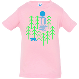 T-Shirts Pink / 6 Months Waterfall Lake Infant Premium T-Shirt