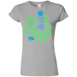 T-Shirts Sport Grey / S Waterfall Lake Junior Slimmer-Fit T-Shirt