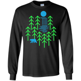 Waterfall Lake Men's Long Sleeve T-Shirt