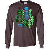 Waterfall Lake Men's Long Sleeve T-Shirt