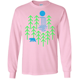 Waterfall Lake Men's Long Sleeve T-Shirt