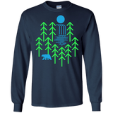 Waterfall Lake Men's Long Sleeve T-Shirt