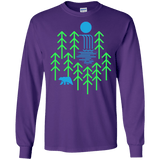 Waterfall Lake Men's Long Sleeve T-Shirt