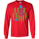 Waterfall Lake Men's Long Sleeve T-Shirt