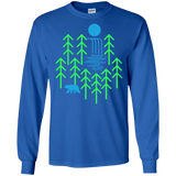 Waterfall Lake Men's Long Sleeve T-Shirt