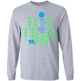 Waterfall Lake Men's Long Sleeve T-Shirt