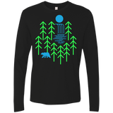 Waterfall Lake Men's Premium Long Sleeve