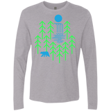 Waterfall Lake Men's Premium Long Sleeve
