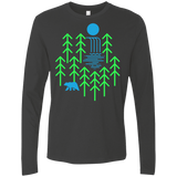 Waterfall Lake Men's Premium Long Sleeve