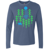 Waterfall Lake Men's Premium Long Sleeve