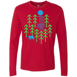 Waterfall Lake Men's Premium Long Sleeve