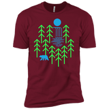 Waterfall Lake Men's Premium T-Shirt