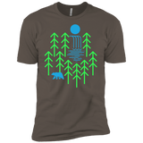 Waterfall Lake Men's Premium T-Shirt