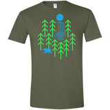 Waterfall Lake Men's Semi-Fitted Softstyle